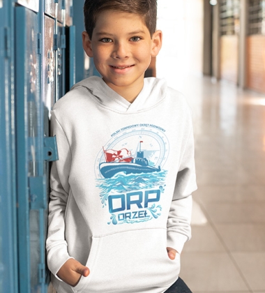 Bluza z kapturem dziecięca ORP ORZEŁ